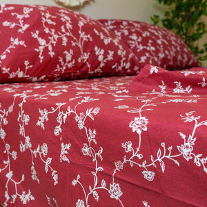 Floral Bed Sheet 100% Cotton Turky