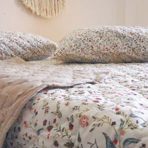 Antique Floral Blanket