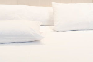 White Bedsheet 100% Cotton