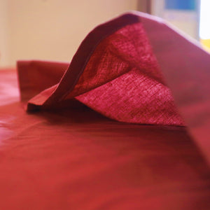 Red Bed Sheet 100% Cotton